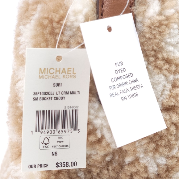 Michael Kors Suri Bucket Logo SM Bucket Crossbody - Picture 7 of 8